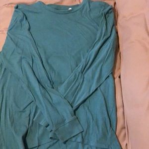 Green long sleeve shirt
